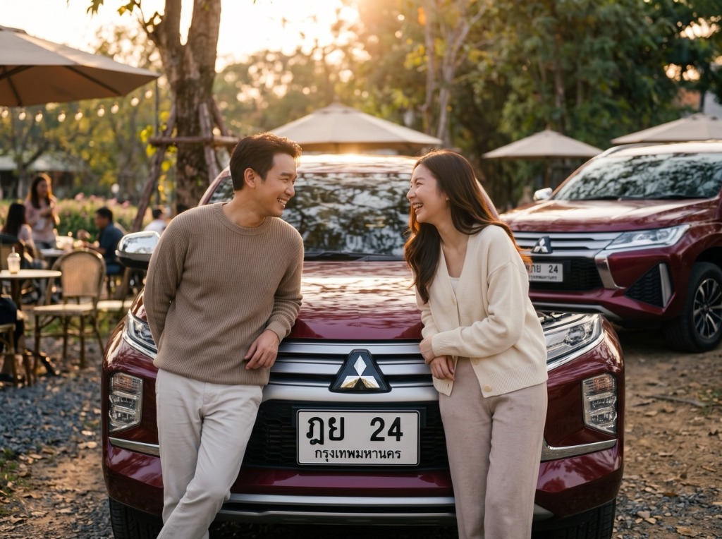 ผลรวมเลขทะเบียนรถสวย ผลรวม 24 พลังความสมบูรณ์พูนสุข ขับขี่ปลอดภัย และความรักอบอุ่น